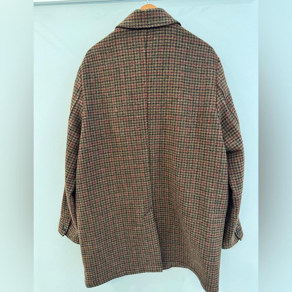 Men's  Bonobos Houndstooth Wool Car Coat - Picture 2 of 5